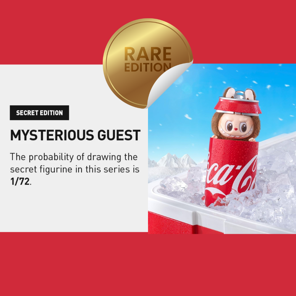 Labubu Original Blind Box V3 Monster Vinyl - Coca Cola